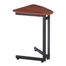 サイドテーブル おしゃれ ソファサイド ベッド横 リビング ダイニング 木目柄 北欧 ナチュラル カフェ風 変わった形 変型 脚 黒 ブラック 【納期B】【lic-akg-023】