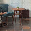 サイドテーブル カフェ 60×60cm 円形 丸型 サブテーブル ソファサイド ベッドサイド 棚 リビング 北欧 ナチュラル おしゃれ カントリー 【納期B】【lic-akg-029】