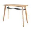 カウンターテーブル デスク 机 120×45cm 棚 収納 スチールラック 天板 モダン カントリー ブラック 黒 スチール脚 (テーブル以外別売) 【納期B】【lic-akg-038】