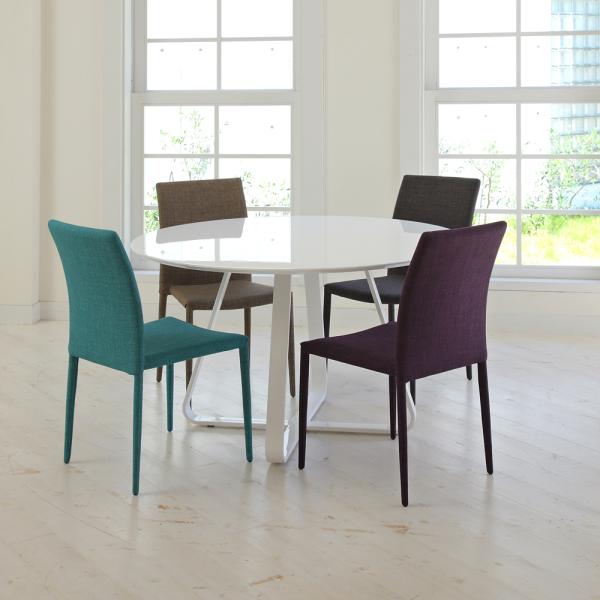 ダイニングチェア 4脚セット 同色 椅子 スタッキングチェアー 重ねられる 収納 コンパクト グリーン 緑 グレー パープル 紫 ブラック 黒 (チェア以外別売) 【納期B】【lic-akg-039】