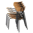 ダイニングチェア 2脚セット 椅子 イス モダン おしゃれ デザイン アート インテリア 黒 曲線 肘掛け ひじ付き スタッキング 重ねられる 【納期B】【lic-akg-044】