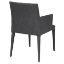 ダイニングチェア 椅子 肘付き ひじ掛けあり イス チェアー シンプル 北欧 おしゃれ モダン ファブリック 布地 完成品 合わせやすい ナチュラル モダン 【納期B】【lic-akg-046】