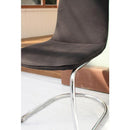 ダイニングチェア 単品 おしゃれ デザイン モダン スタイリッシュ アート 脚 曲線 芸術的 インテリア 椅子 イス ブルー 水色 ピンク グレー ブラック 黒 【納期B】【lic-akg-055】