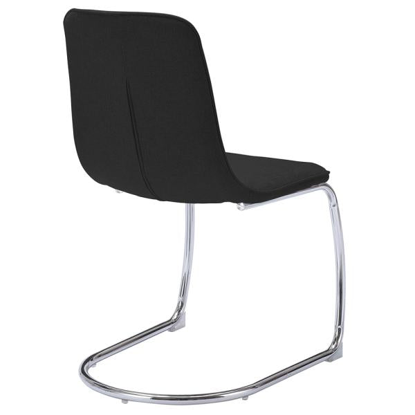 ダイニングチェア 単品 おしゃれ デザイン モダン スタイリッシュ アート 脚 曲線 芸術的 インテリア 椅子 イス ブルー 水色 ピンク グレー ブラック 黒 【納期B】【lic-akg-055】