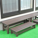 アルミ縁台 縁台 アルミ ステップ 踏み台 セット 102cm 120cm 【納期D】【lic-alumiendai102120】