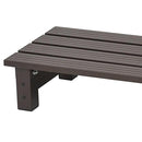 アルミ縁台 102cm ステップ台 アルミ 縁台 椅子 ベンチ 玄関 ベランダ 【納期D】【lic-alumiendai102】