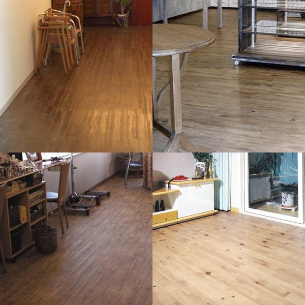 フロアタイル 床 壁 DIY シール式フローリング材 DECO WOOD