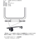 ゴミ箱 65L ふた付き 蓋 キャスター 屋内 屋外 リビング キッチン 玄関 ガレージ ごみ箱 アメリカン おしゃれ 西海岸 インテリア エクステリア ダルトン 【納期C】【lic-dlt-100-198】