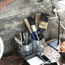 小物収納 ゴミ箱風 デザイン おしゃれ アメリカン 雑貨 インテリア 小物 収納ケース 収納ボックス ふた付き 文房具 文具 小物入れ 【納期C】【lic-dlt-100-244】