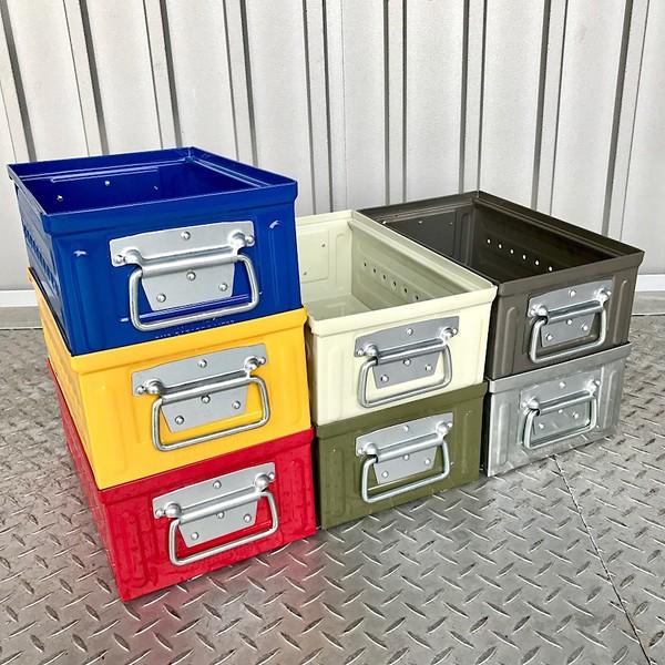 収納ボックス 収納ケース 小物収納 道具箱 スタッキング おしゃれ 入れ物 ガレージ 取っ手付き 【納期C】【lic-dlt-117-327】