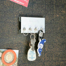 キーフック キーリング キーホルダー 鍵 フック 壁掛け 収納 ラック 磁石 マグネット おしゃれ インダストリアル ウォールフック ビス打ち 両面テープ 取り付け 【納期A】【lic-dlt-121-375】