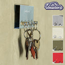 キーフック キーリング キーホルダー 鍵 フック 壁掛け 収納 ラック 磁石 マグネット おしゃれ インダストリアル ウォールフック ビス打ち 両面テープ 取り付け 【納期A】【lic-dlt-121-375】