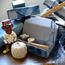 メガネケース デニム調 デニム生地 メンズ おしゃれ レディース 【納期C】【lic-dlt-a325-118】