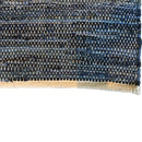 マット デニム 玄関マット ラグ 50×75 コットン おしゃれ ラグマット 室内 屋内 【納期C】【lic-dlt-a659-601dbl】