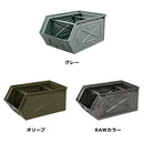 ストッカー スチールラック 入れ物 容器 おしゃれ アンティーク調 レトロ ガレージ 倉庫 インテリア 【納期C】【lic-dlt-ch07-h298】