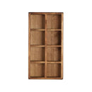 小物収納 木製 木箱 8等分 ウッドボックス おしゃれ アンティーク レトロ 【納期C】【lic-dlt-ch11-h418nt】