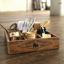 小物収納ボックス 仕切り 区分け 小物入れ 木製 天然木 インテリア ケース 木箱 【納期C】【lic-dlt-ch14-h520nt】