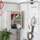 フェンス 150×90 スチール ガレージ 車庫 庭 ガーデン エクステリア アメリカン 無骨 かっこいい おしゃれ GALVANIZED FENCE 【納期C】【lic-dlt-d19-0040-1590】