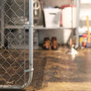 フェンス 90×90 スチール製 ガレージ 車庫 庭 屋外 屋内 DIY アメリカン 無骨 かっこいい おしゃれ GALVANIZED FENCE 【納期C】【lic-dlt-d19-0040-9090】