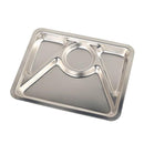 プレート お皿 仕切り 区切り ランチプレート ステンレス フードトレイ 【納期C】【lic-dlt-g815-966b】