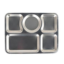 プレート 皿 おしゃれ 仕切り ランチプレート ステンレス トレー 【納期C】【lic-dlt-g815-966c】