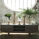 ガラスベース 脚 ガラススタンド 花瓶 花器 ダイアモンドカット おしゃれ 高級感 【納期C】【lic-dlt-g855-1071s】