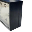 壁掛け時計 おしゃれ アナログ 壁時計 両面 文字盤 裏表 ウォールクロック 角型 四角 黒 緑 リビング ガレージ 車庫 玄関 店舗 北欧 オフィス ダルトン DULTON 【納期A】【lic-dlt-h21-0362】