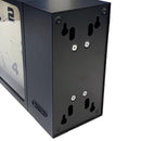 壁掛け時計 おしゃれ アナログ 壁時計 両面 文字盤 裏表 ウォールクロック 角型 四角 黒 緑 リビング ガレージ 車庫 玄関 店舗 北欧 オフィス ダルトン DULTON 【納期A】【lic-dlt-h21-0362】