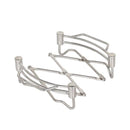 鍋敷き 鍋しき トリベット 伸縮 サイズ調整 調節 おしゃれ ステンレススチール キッチンツール 台所 キャンプ アウトドア コンパクト 【納期C】【lic-dlt-k21-0363】