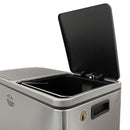 ごみ箱 60L ゴミ箱 分別 おしゃれ スタイリッシュ ワイド 2分別 横型 キッチン リビング 【納期C】【lic-dlt-k855-1204】