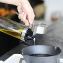 オイルボトル 500ml ダルトン R615-738 容器 入れ物 ポット ガラス製 酸化防止 こぼれない 液垂れしない キャップ サラダ油 片手で 液体調 【納期A】【lic-dlt-r615-738】