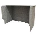 吸音ブース 卓上 吸音材 パネル ボード パーテーション パーティション 間仕切り 折り畳み デスクワーク 学習 集中力 アップ 勉強スペース 【納期B】【lic-drx-012】