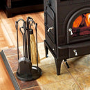 スコップ ショベル ホウキ 箒 刷毛 暖炉用 ラック スタンド 薪 かき出し 火 調整 調節 ビンテージ調 アイアン インテリア おしゃれ 北欧 【納期B】【lic-dwj-076】