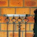 ファイヤーツール セット ほうき ポーカー トング ショベル フック 壁掛け 壁面 取り付け 暖炉用 スコップ 塵取り 箒 省スペース アイアン 【納期B】【lic-dwj-084】