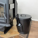 バケツ 灰入れ 容器 スコップ ショベル シャベル 灰捨て場 一体型 おしゃれ かっこいい スタイリッシュ 北欧 取っ手 持ち手 黒 ブラック 【納期B】【lic-dwj-093】