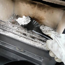 バケツ 灰入れ 容器 スコップ ショベル シャベル 灰捨て場 一体型 おしゃれ かっこいい スタイリッシュ 北欧 取っ手 持ち手 黒 ブラック 【納期B】【lic-dwj-093】