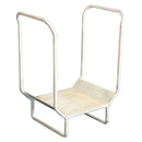 薪用ラック 白 ホワイト アンティーク調 薪置き場 収納 ログ キャリー ラック 薪入れ ホルダー 暖炉 ストーブ おしゃれ 北欧 ヨーロピアン 【納期B】【lic-dwj-101】