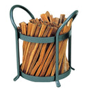 バケツ バスケット 薪入れ 薪収納 入れ物 ストック ビンテージ風 アイアン仕上げ 持ち手 取っ手 持ち運び おしゃれ シンプル デザイン 【納期B】【lic-dwj-102】