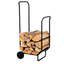 ログキャディー カート 薪入れ ウッドホルダー 暖炉 ストーブ 移動 持ち運び タイヤ 大容量 一気に 運ぶ 屋外 屋内 薪スタンド 薪ラック 【納期B】【lic-dwj-105】