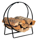 薪置き ウッドホルダー シンプル 円形 丸型 おしゃれ 玄関先 屋外 屋内 ポーチ 暖炉周り ストーブ横 ログワープ 薪用 ラック スタンド 【納期B】【lic-dwj-107】