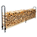 ログラック 薪置き場 薪 ストック 収納 ラック 2×4材 サイズ変更 調整 調節 サイドパネル レッグ 脚 大型 大容量 おしゃれ 暖炉 ストーブ 【納期B】【lic-dwj-114】