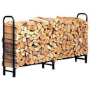 ログラック 薪置き場 薪（別売り） ストック 収納 ラック スチールパイプ 軽量 屋外 屋内 大型 大容量 おしゃれ 暖炉周り ストーブ用品 黒 【納期B】【lic-dwj-115】