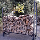 ログラック 薪置き場 ストック 収納 ラック スチールパイプ 軽量 屋外 屋内 小型 省スペース 家庭用 おしゃれ 暖炉周り ストーブ 薪別売り 【納期B】【lic-dwj-116】