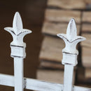 ログラック 薪置き場 ホワイト 白 ヨーロピアン 北欧 おしゃれ ストック 収納 ラック スチールパイプ 暖炉 軽量 屋内外 小型 省スペース 【納期B】【lic-dwj-117】