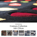 ラグ マット ネイティブ アメリカン 民族 柄 幾何学 模様 おしゃれ ナチュラル ラグマット 絨毯 敷き物 床材 フロアーマット 立体的 ウィルトン織 160×230cm 【納期B】【lic-dwj-172】