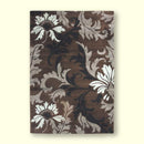 ラグ マット 花柄 植物 葉っぱ ツタ デザイン 模様 おしゃれ ナチュラル 玄関マット エントランス 絨毯 敷き物 床材 立体的 57×80cm 【納期B】【lic-dwj-173】