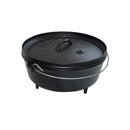 LODGE ロッジ キャンプオーブン 内径30cm 深さ10cm 鍋 キャンプ アウトドア 本格的 キッチンツール 料理 焚き火 たき火 焚火 薪 ストーブ 【納期B】【lic-dwj-177】