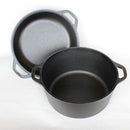 LODGE ロッジ ロジック ダブルダッチオーブン 鍋 フライパン スキレット キャンプ アウトドア キッチンツール 料理 焚き火 たき火 ストーブ 【納期B】【lic-dwj-179】