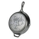 LODGE ロッジ スキレット ディアー フライパン 内径26cm 深さ5cm 全長42cm キャンプ アウトドア 料理 キッチンツール 焚き火 ストーブ 【納期B】【lic-dwj-182】