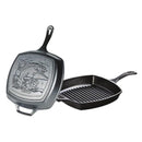 LODGE ロッジ スクエアグリルパン フィッシュ フライパン 片手 幅26.6cm 深さ3.7cm 全長44cm キャンプ アウトドア 料理 焚き火 ストーブ 【納期B】【lic-dwj-184】